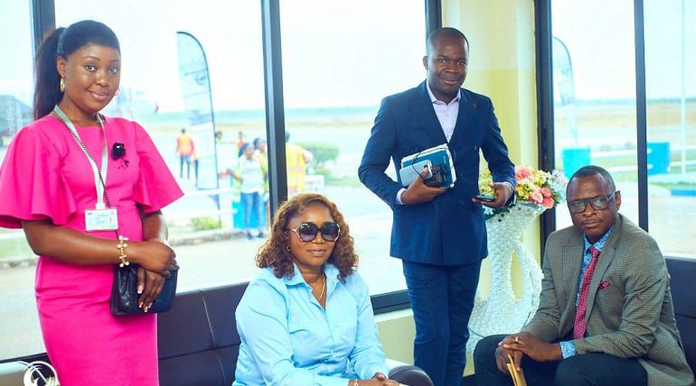Le DGA de LMC, Gisèle MBWANSIEM MUPA participe à la 7è édition «EXPO BÉTON » à Kolwezi